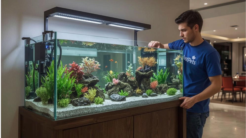 custom aquarium setup malaysia aquascape installation